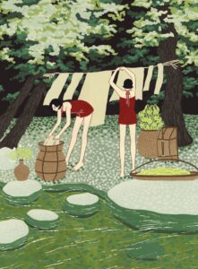 【インタビュー】「絵が私を遠くへ連れて行ってくれる。」アーティスト・谷小夏が描き出す、女の子と動物と懐かしさと。 – 後編